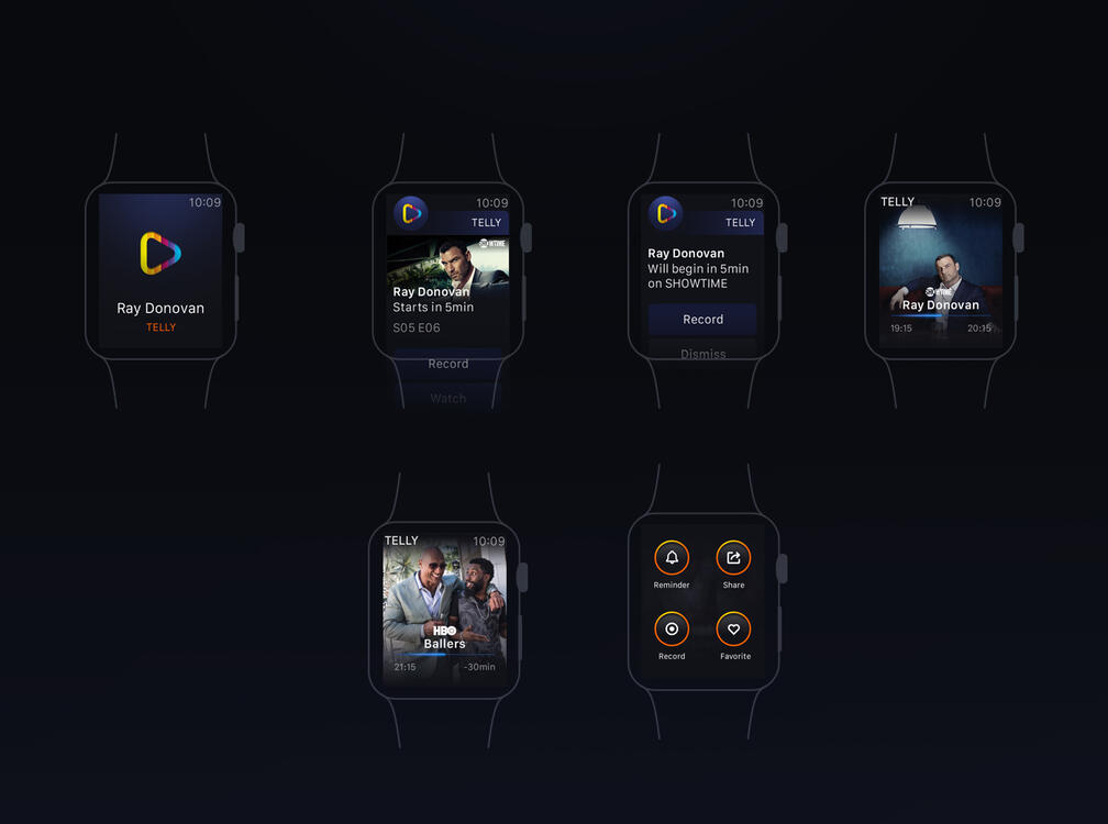Apple Watch TV App